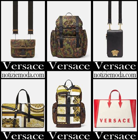 borse versace nuova colezzione|Scopri la nuova collezione di borse Versace uomo su FARFETCH.